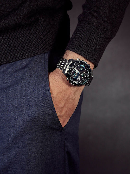Casio Edifice Ρολόι Solar με Μεταλλικό Μπρασελέ Casio Edifice Ρολόι Solar με Μεταλλικό Μπρασελέ