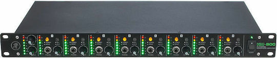 Mackie HM-800 Analog Headphone Amplifier Rack 8 Channels with Jack 6.3mm