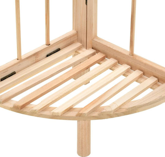 vidaXL Pot Rack Wooden 27cmx27cm / 110cmx110cmcm.