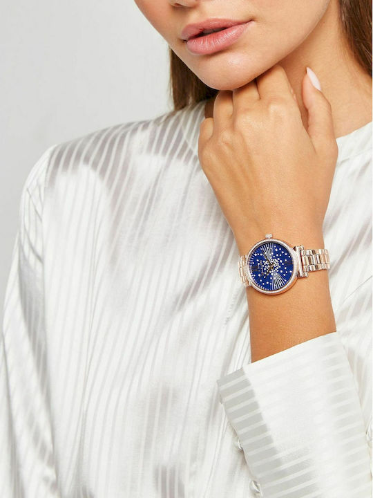 Michael Kors Sofie Ρολόι Μπαταρίας με Μεταλλικό Μπρασελέ