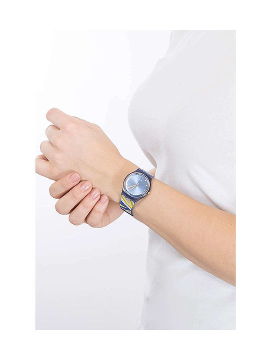 Swatch Silky Way Three Hands Uhr mit Batteriewerk Swatch Silky Way Three Hands Uhr mit Batteriewerk