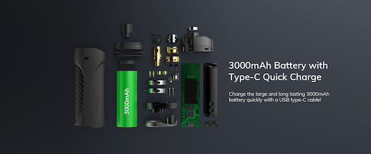 Innokin Kroma Z Pod Mod 4.5ml με Ενσωματωμένη Μπαταρία 3000mAh Black