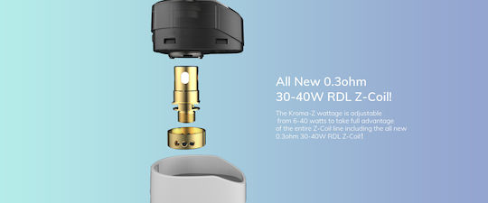 Innokin Kroma Z Pod Mod 4.5ml με Ενσωματωμένη Μπαταρία 3000mAh Black