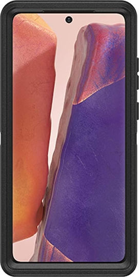 Otterbox Defender Задна корица Пластмаса Черен (Galaxy Note 20)