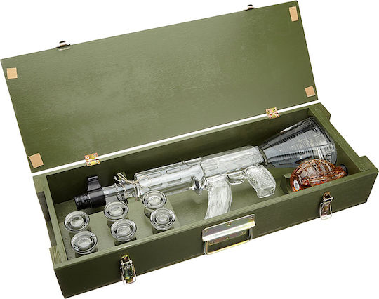 Crystal Head Compoziție cu Pahare Kalashnikov Red Army 1000ml