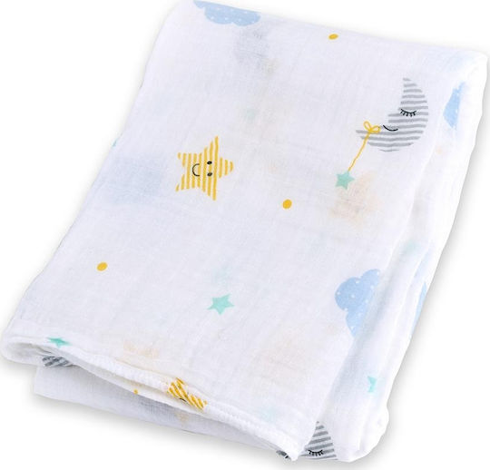 Lulujo Swaddle Blanket 120x120cm