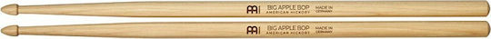 Meinl Hickory Drumsticks Drums Big Apple Bop 7A with Tip Shape Acorn American