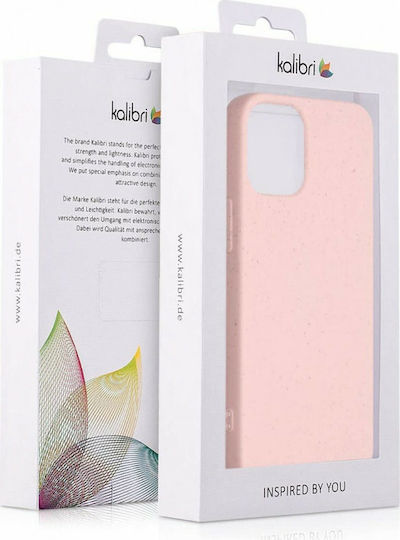 Kalibri Eco-Friendly Back Cover Σιλικόνης Ροζ (iPhone 12 mini)