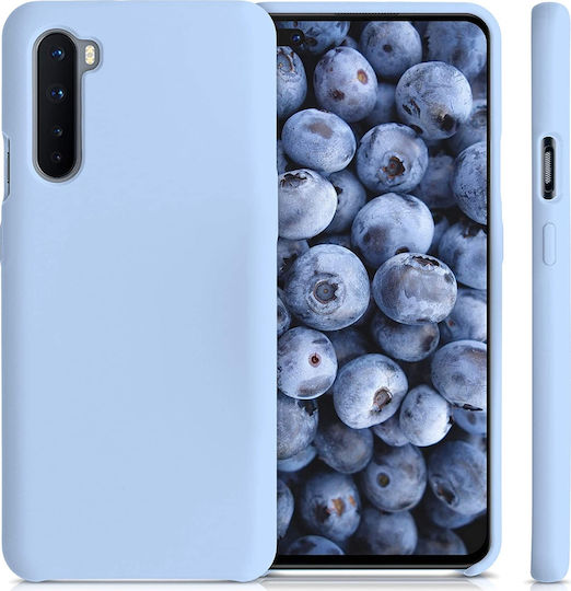 KWmobile Soft Flexible Задна корица Силикон Светлосин (OnePlus Nord)