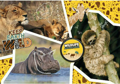 Kids Puzzle National Geographic Kids Wild Life for 6++ Years 104pcs Clementoni