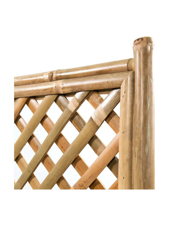 vidaXL Blumenkasten Bambus Braun 70x30x135cm.