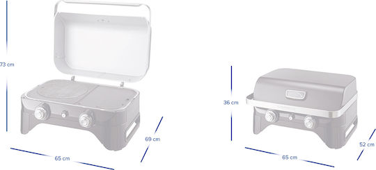 Campingaz Attitude 2100 LX Gas Grill with 2 pcs 5kW