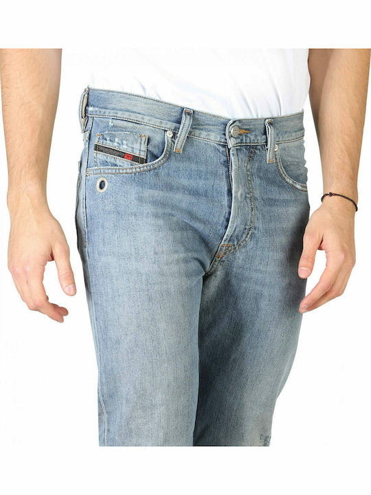 Mharky Men's Jeans Pants with Skinny Fit Blue