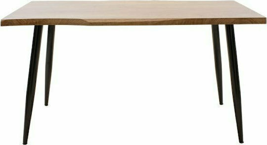 Neve Dining Room Table Black 140x80x75cm