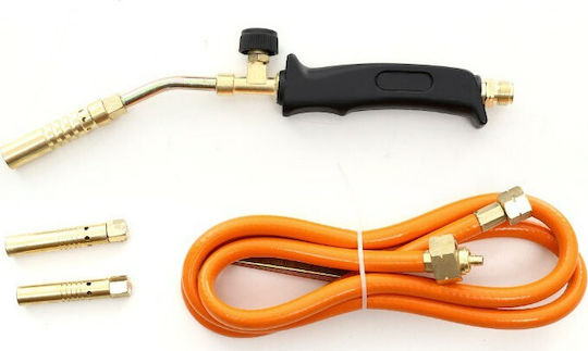 Kraft & Dele Blow Torch Burner Hose Propane / Butane με 3 Ακροφύσια KD-10303