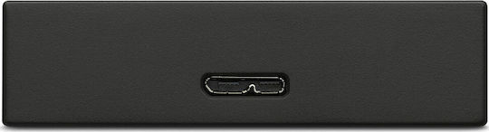Seagate One Touch USB-A 3.1 Εξωτερικός HDD 4TB 3.5" Μαύρο