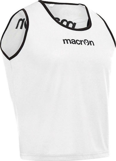 Macron Training Bibs Adults in White Colour