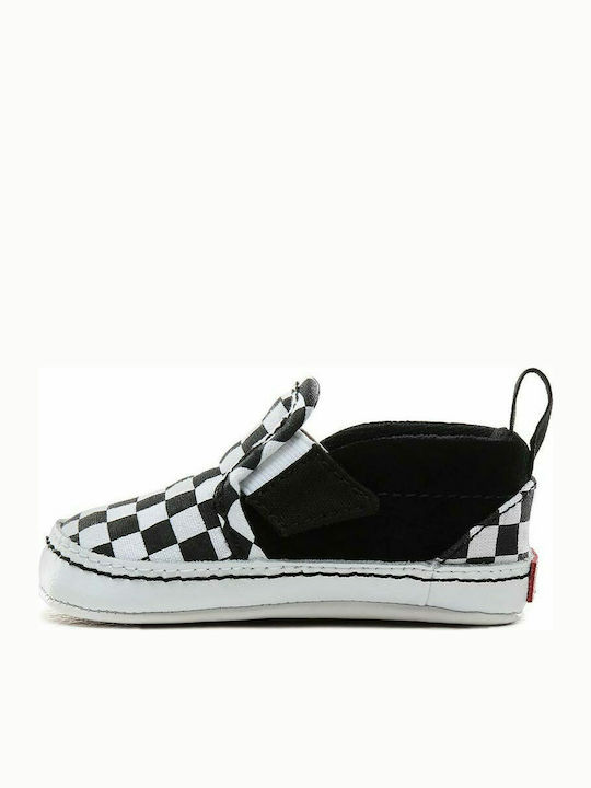 Vans Βρεφικά Sneakers Αγκαλιάς Μαύρα Slip-On Vans Βρεφικά Sneakers Αγκαλιάς Μαύρα Slip-On