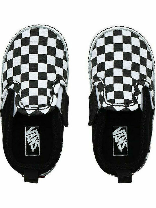 Vans Βρεφικά Sneakers Αγκαλιάς Μαύρα Slip-On