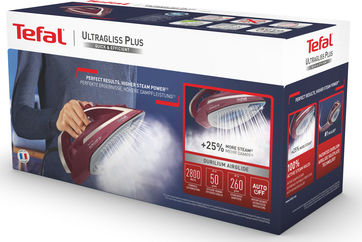 Tefal Ultragliss Plus Steam Iron 2800W with Continuous Steam Supply 50g/min