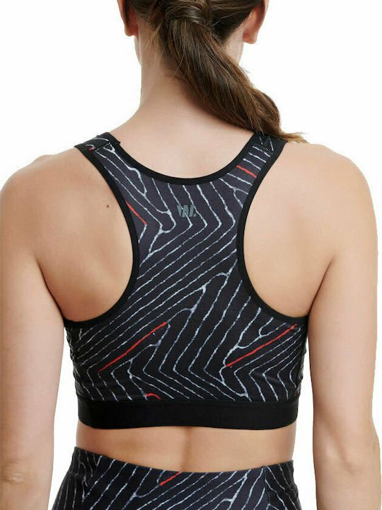 Walk W950 Women's Sports Bra without Padding Black