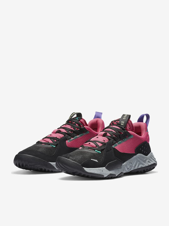 Jordan Delta Ανδρικά Sneakers Black / Court Purple / Watermelon / Neptune Green