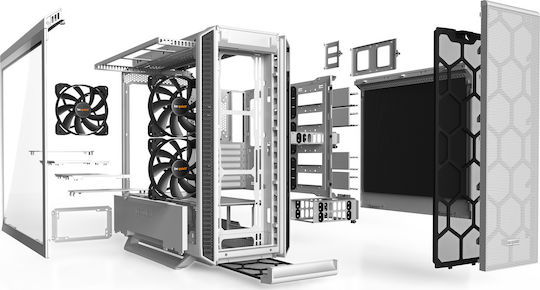 Be Quiet Silent Base 802 Window Gaming Midi Tower Computer Case White