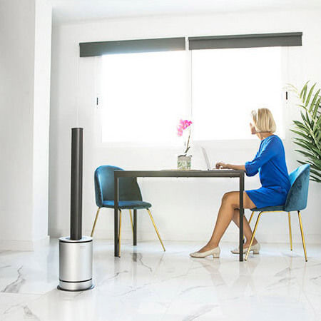 Cecotec TotalPure 3 in1 Vision Fan Heater Room Floor 2000W