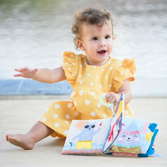 Taf Toys Activity Book Book with Soft Pages What Does Paul Wear? made of Fabric with Music for 6++ Months