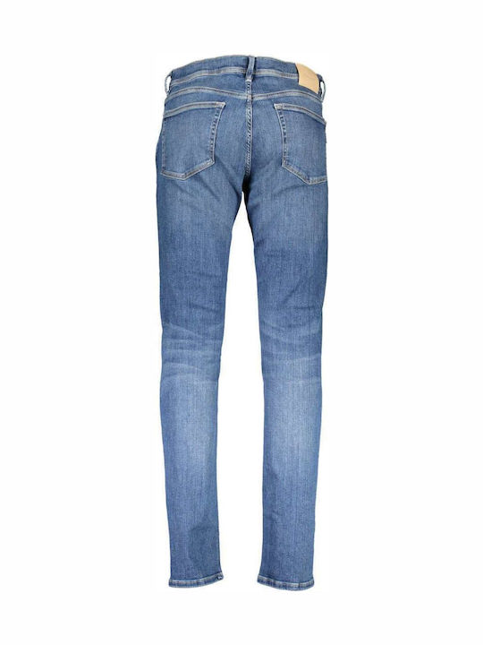 Men's Jeans Pants Elastic with Slim Fit Blue
