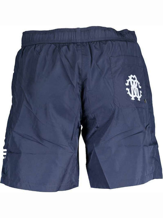 Roberto Cavalli HSH15C Herren Badebekleidung Shorts Marineblau