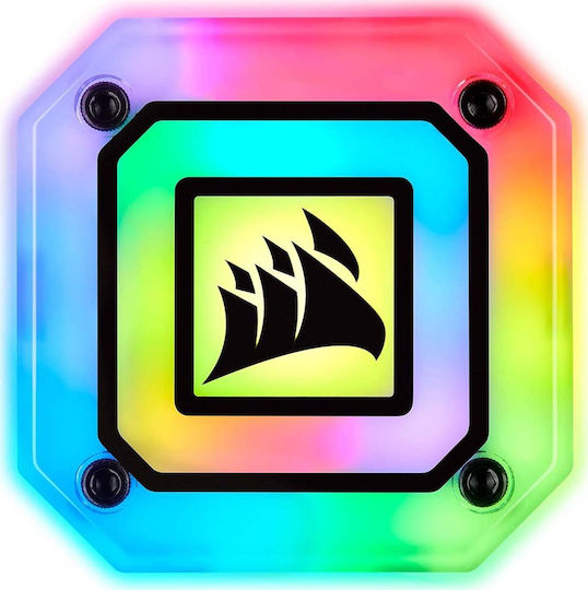 Corsair iCUE H115i Elite Capellix CPU Water Cooling Dual Fan 140mm for Socket AM4/AM5/1200/115x with RGB Lighting