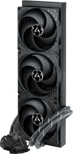 Arctic Liquid Freezer II 420 Wasserkühlung für Prozessor Dreifacher Ventilator 140mm für Sockel AM4/AM5/1200/115x mit Nicht verfügbar Beleuchtung