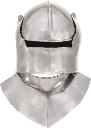 Carnival Knight Helmet Silver