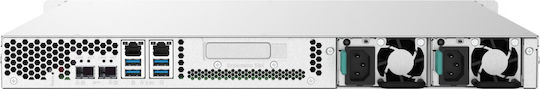 QNap TS-432PXU-RP-2G NAS Rack με 4 θέσεις για HDD/SSD και 2 θύρες Ethernet