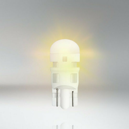 Osram Λάμπες Αυτοκινήτου & Μοτοσυκλέτας Ledriving SL Yellow T10 LED Πορτοκαλί 12V 0.5W 2τμχ