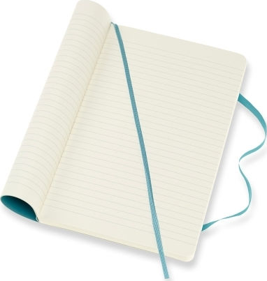Moleskine Тетрадка A5 На райета с Ластик Син