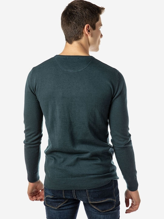 Camaro Men's Long Sleeve Sweater Green