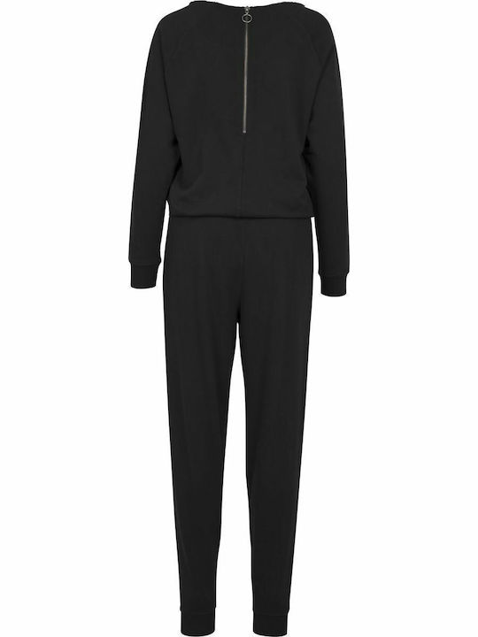 Women's Long-sleeved One-piece Suit Black