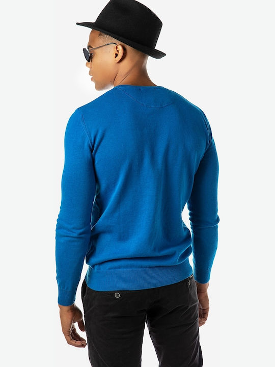 Camaro Herren Langarm-Pullover Blau 20501-824-11