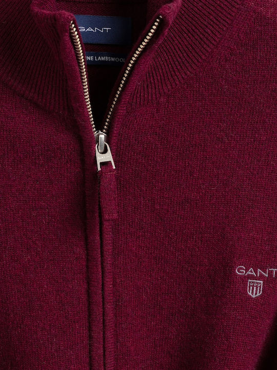 Gant Extra Fine Lambswool Burgundisch