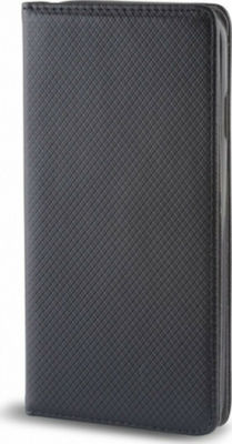 Smart Magnet Synthetic Leather Book Black (Redmi 7)