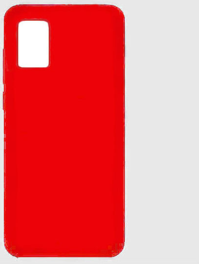 Back Cover Σιλικόνης Κόκκινο (Galaxy A41)