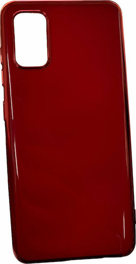 Back Cover Σιλικόνης Κόκκινο (Galaxy A41)
