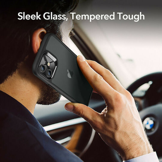 ESR Ice Shield Umschlag Rückseite Silikon Schwarz (iPhone 12 mini)