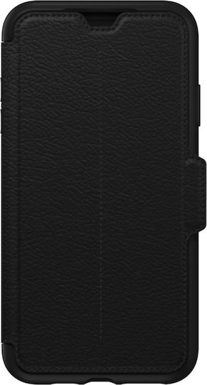 Otterbox Strada Книга Изкуствена кожа Черен (iPhone XS Max)