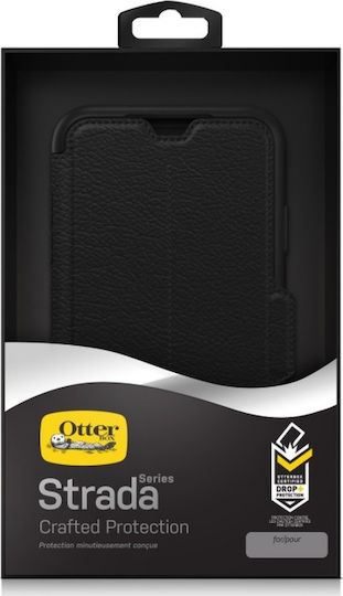 Otterbox Strada Книга Изкуствена кожа Черен (iPhone XS Max)