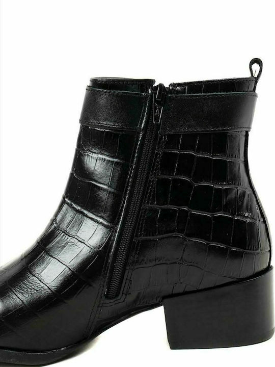 Tatum Leather Women's Ankle Boots Black