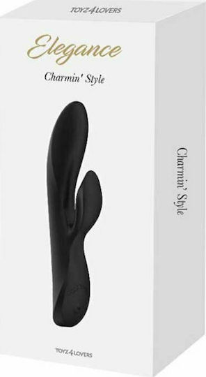 Toyz4lovers Charmin Style Elegance Vibrator Rabbit 20cm Black