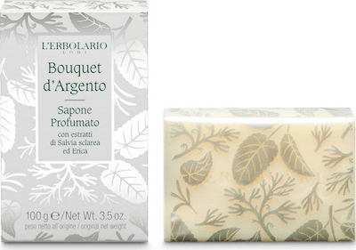 L' Erbolario Silver Bouquet Soap Bar 100gr